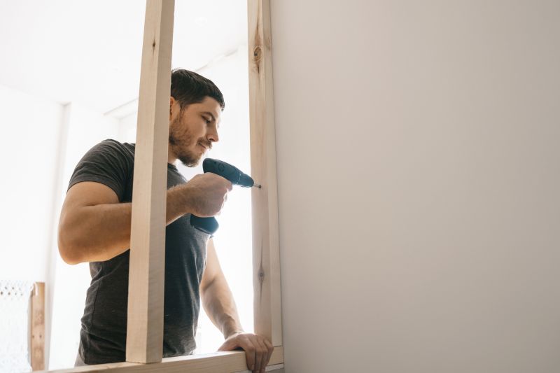 Repaired Window Frame